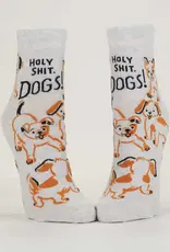 Blue Q Holy Shit! Dogs! Womens Socks