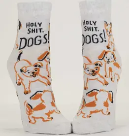 Blue Q Holy Shit! Dogs! Womens Socks