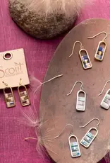 Scout Curated Wears Good Karma Miyuki Frame Earring