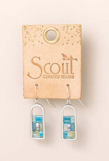 Scout Curated Wears Good Karma Miyuki Frame Earring