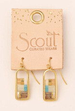 Scout Curated Wears Good Karma Miyuki Frame Earring