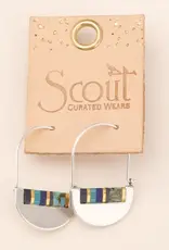 Scout Curated Wears Scout Good Karma Miyuki Crescent Hoop