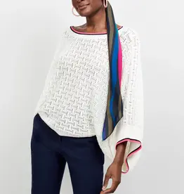 Trina Turk Horizon Pullover White Multi