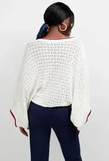 Trina Turk Horizon Pullover White Multi