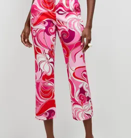 Trina Turk Lulu Pant Pink Swirls