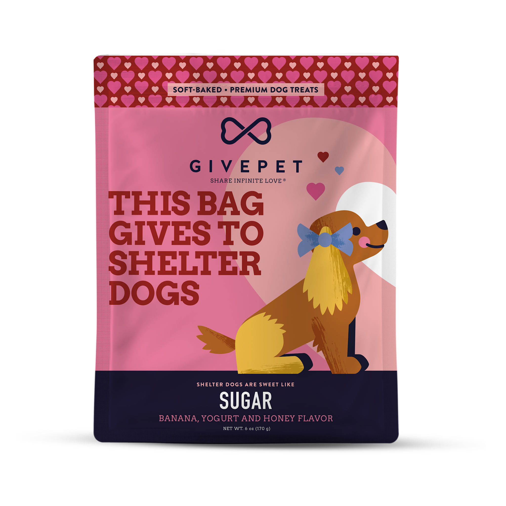 GivePet Valentine Treats Sugar