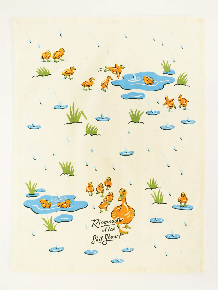 Blue Q Ringmaster Of The Shitshow Dish Towel