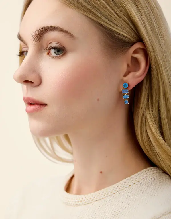 Spartina Lee Earrings Blue