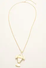 Spartina Flagler Fish Necklace 28" Mother-of-Pearl