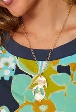 Spartina Kai Leaf Necklace 28"