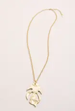 Spartina Kai Leaf Necklace 28"