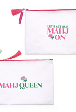 Two's Company Mahjong Game Tile Storage and Accessory Pouch