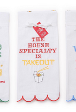 Two's Company Eating Kitchen Dish Towel