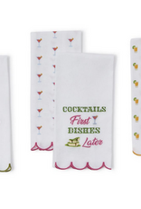 Two's Company Drinking Kitchen Dish Towel