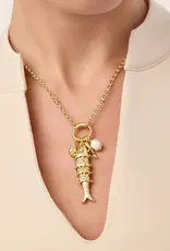 Spartina Here Fishy Necklace 20"