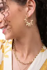 Spartina Wildwood Hoop Earrings Gold