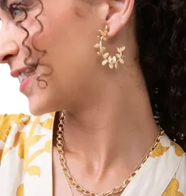 Spartina Wildwood Hoop Earrings Gold