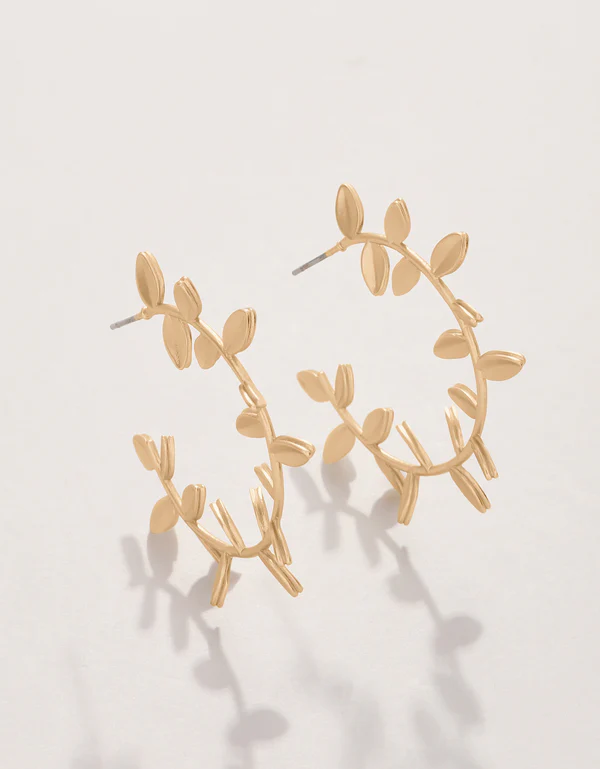 Spartina Wildwood Hoop Earrings Gold