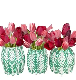 Lucy Grymes Fern Paper Vase Wraps