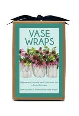 Lucy Grymes Silver Pearl Paper Vase Wraps