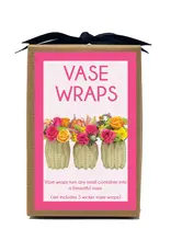 Lucy Grymes Wicker Paper Vase Wraps
