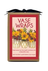 Lucy Grymes Gold Pearl Paper Vase Wraps