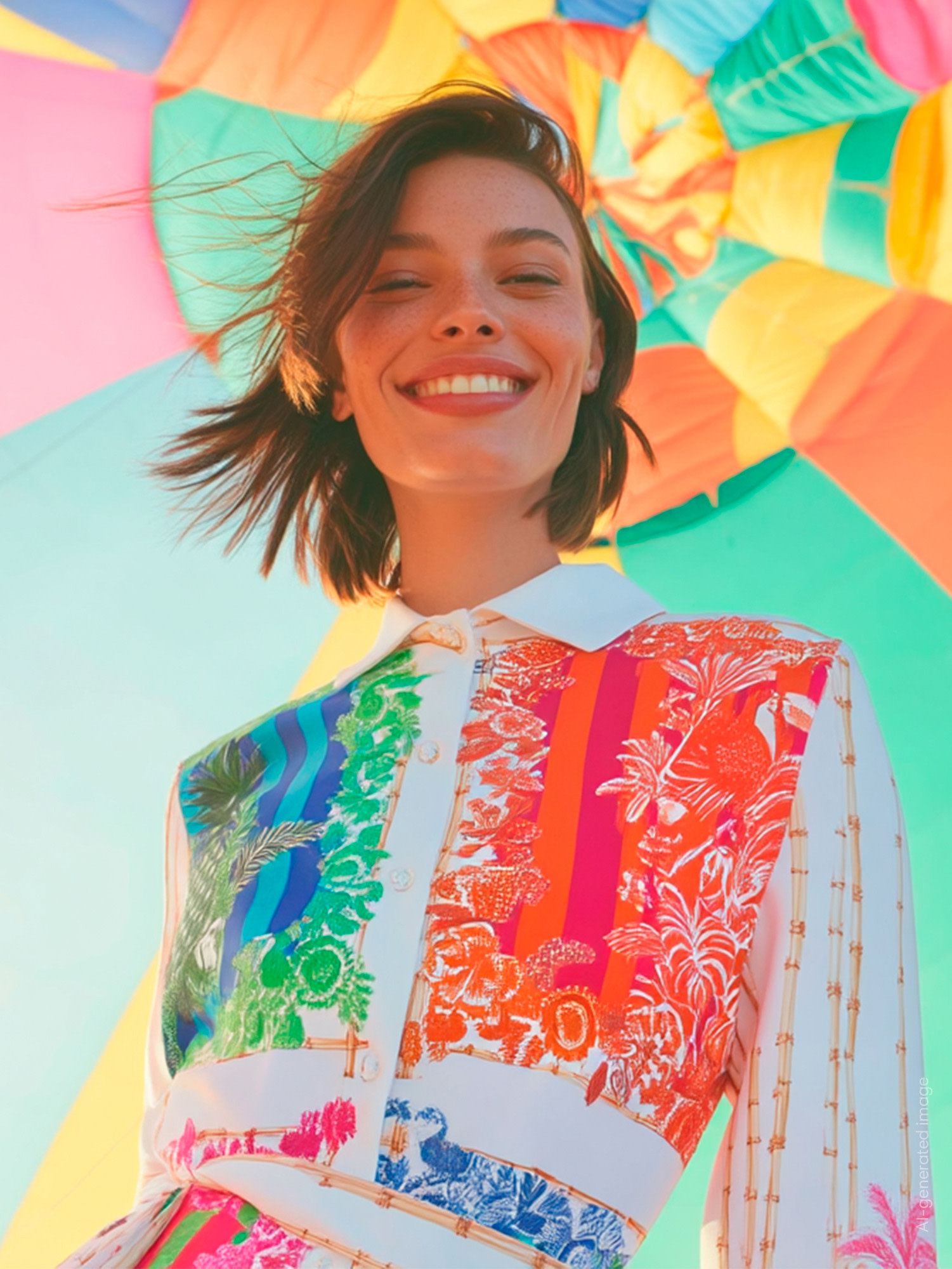 Vilagallo Stina Dress Bambu Tucan