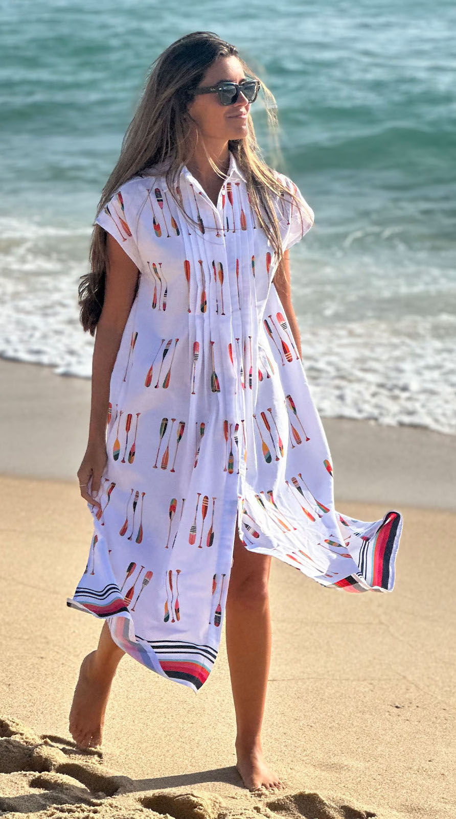 Vilagallo Jaretas Dress Remos Print