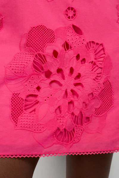 Trina Turk Francesca Shift Dress Magenta