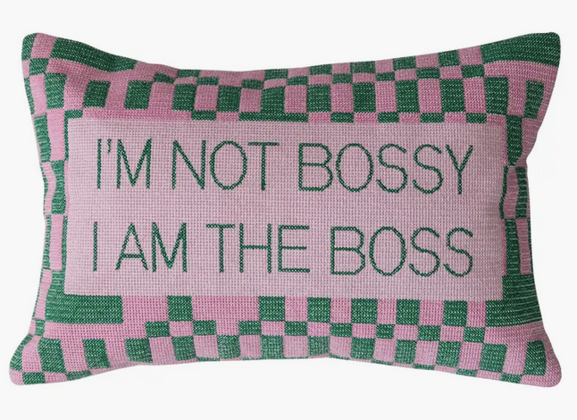 Lumbar Pillow I'm Not Bossy
