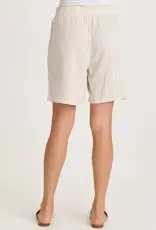 XCVI Lynn Pinstripe Short Sonic Silver