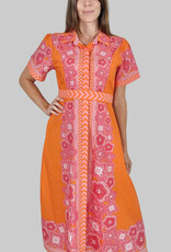 Isla Payal Chelsea Dress Peony Orange