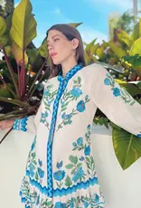 Isla Payal Malta Dress Wildflower Blue