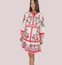 Isla Payal Isla Payal Malta Dress Wildflower Ivory