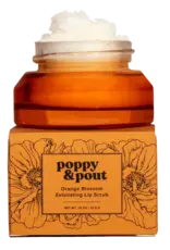 Poppy & Pout Orange Blossom Lip Scrub