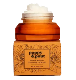Poppy & Pout Orange Blossom Lip Scrub