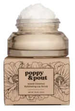 Poppy & Pout Island Coconut Lip Scrub