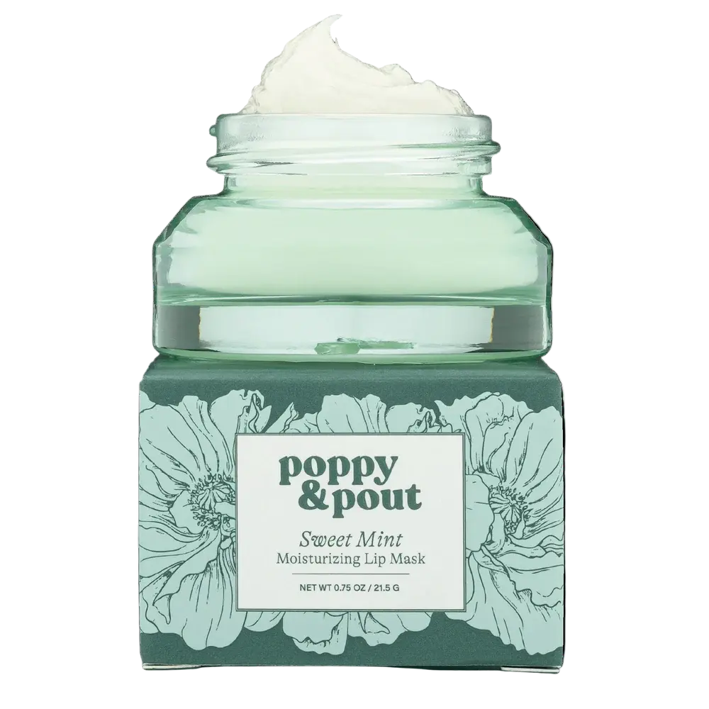 Poppy & Pout Mint Lip Mask