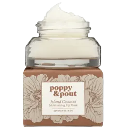 Poppy & Pout Island Coconut Lip Mask