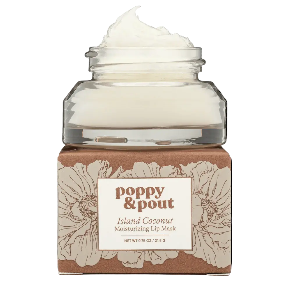 Poppy & Pout Island Coconut Lip Mask