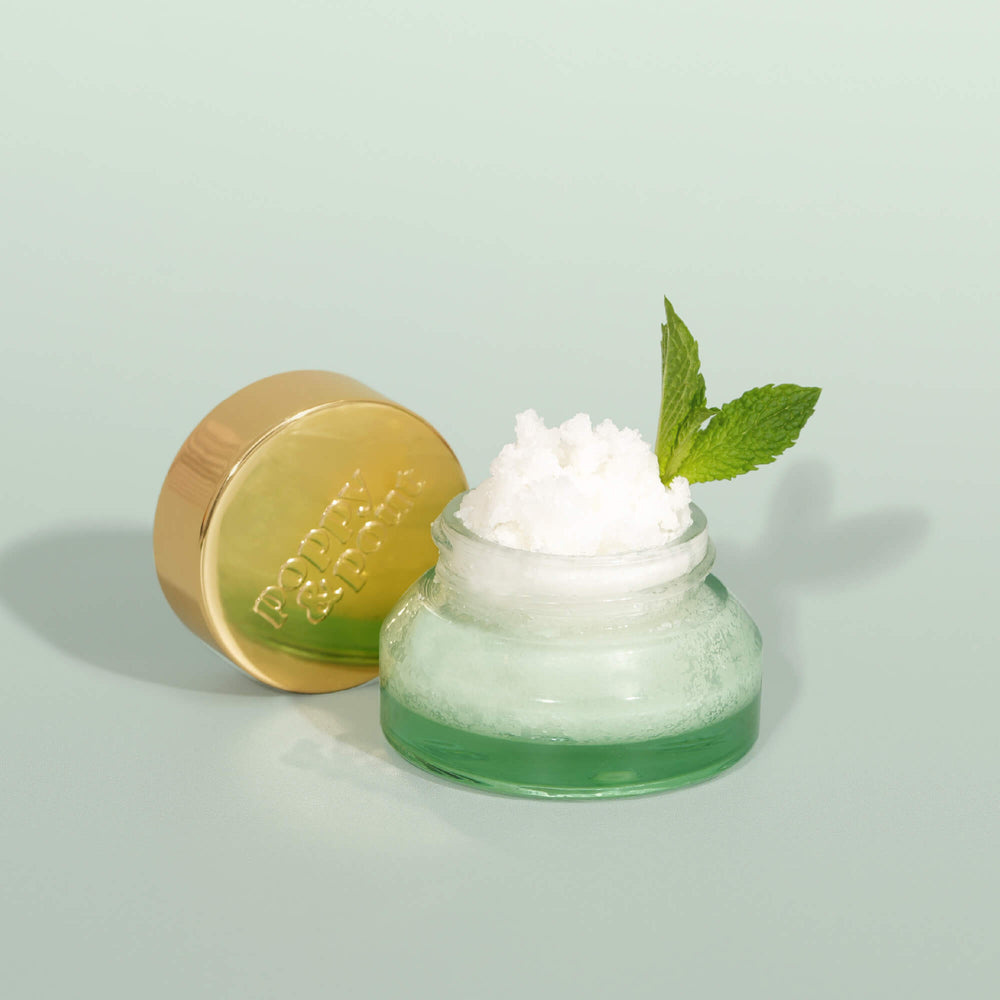 Poppy & Pout Sweet Mint Lip Scrub