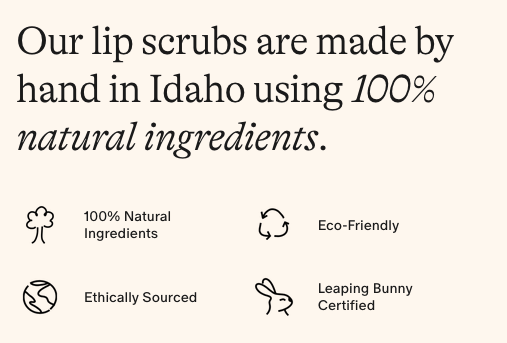 Poppy & Pout Wild Honey Lip Scrub