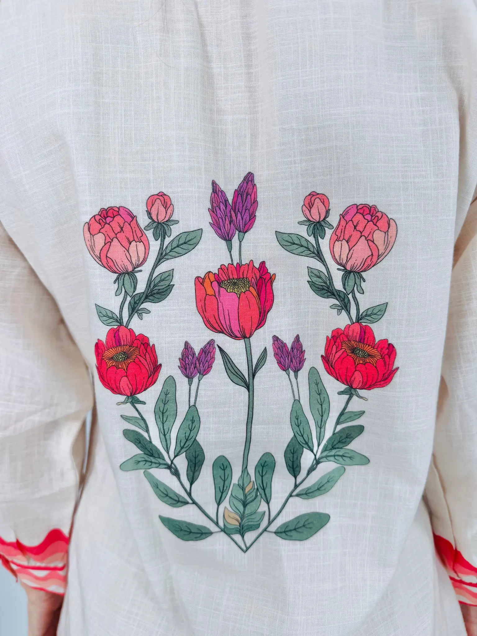 Isla Payal Malta Dress Wildflower Ivory