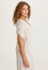 XCVI Milani Top Sonic Silver