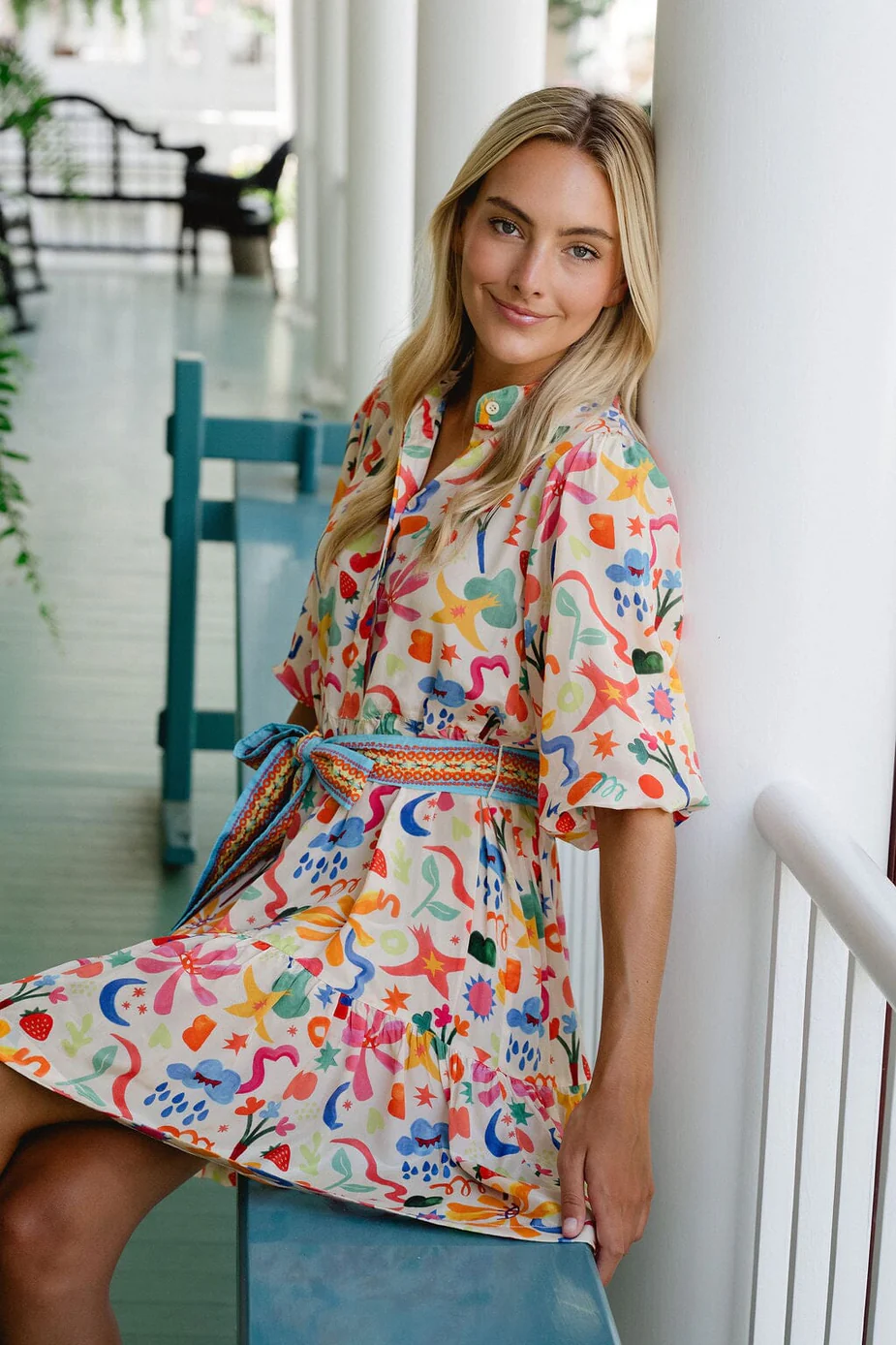 Briton Court Hazel Dress Starlit Petals