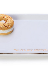 Two's Company Food Themed Trinket Tray
