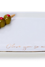 Two's Company Food Themed Trinket Tray