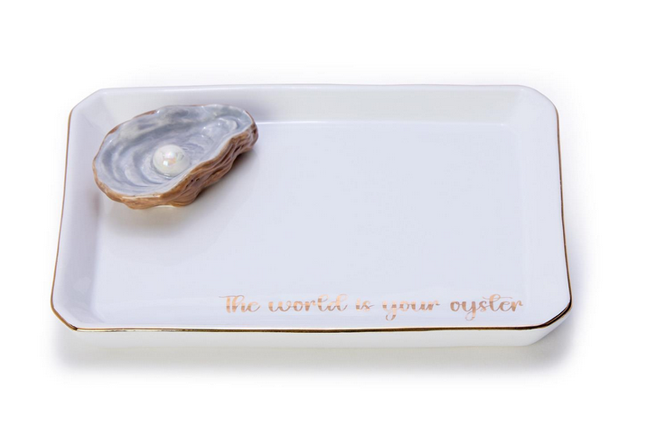 Two's Company Food Themed Trinket Tray