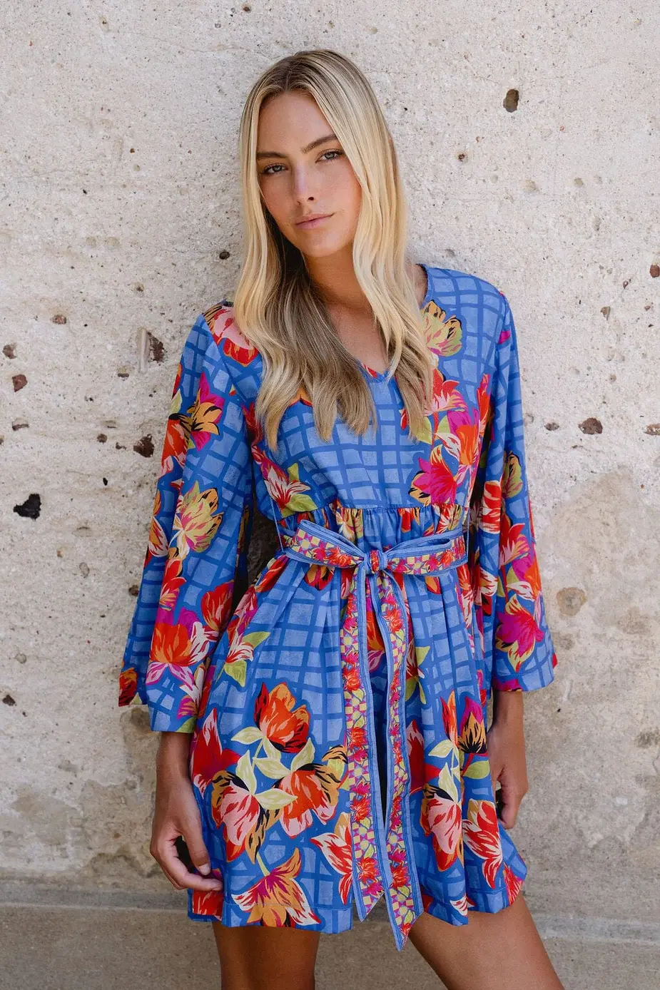 Briton Court Lucia Dress Carolina Blue