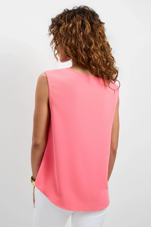 Trina Turk Aprica Top Corso Coral